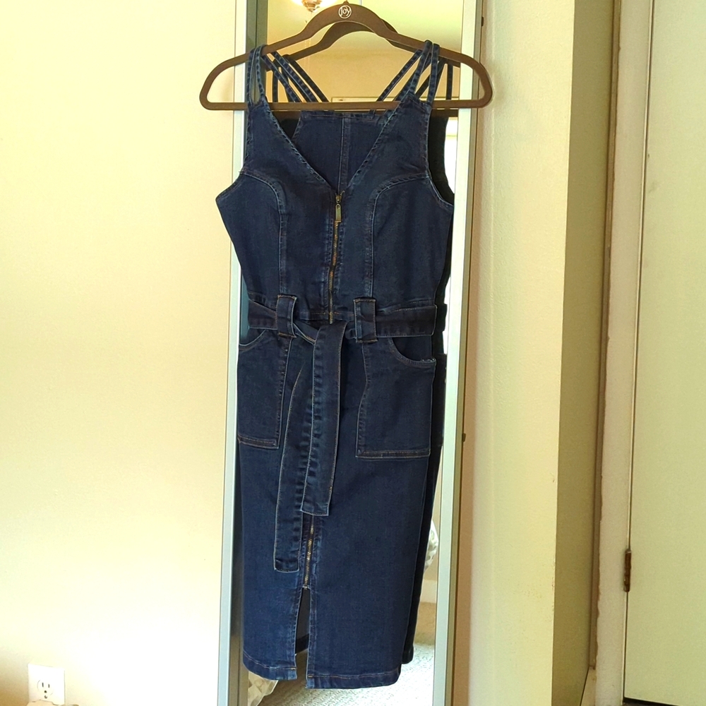 Denim dress